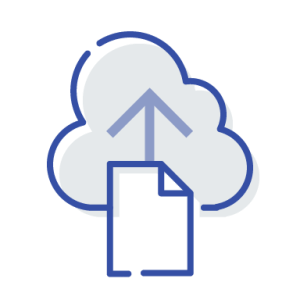 関連ファイルをアップロードできる